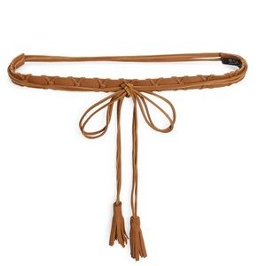 ADA Collection Aztec 86" Southwestern Wrap Leather Belt.